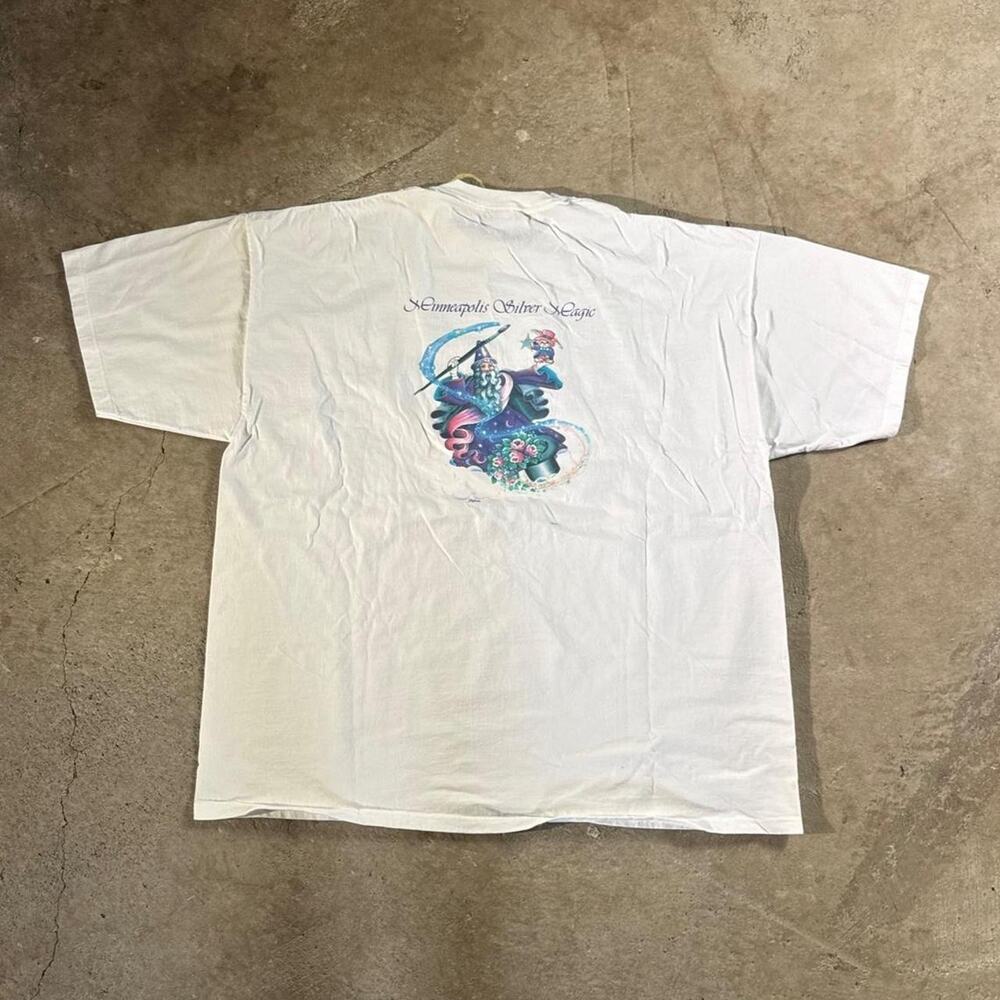 Vintage 90’s Minneapolis Silver Wizard Single Stitch Graphic T-Shirt